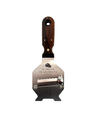 Truffle mandolin in stainless steel and rosewood