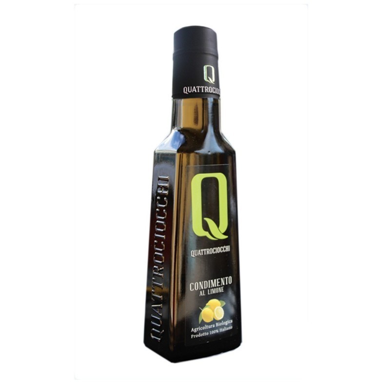 Lemon-flavoured Olivastro Organic extra-virgin olive oil / 250ml