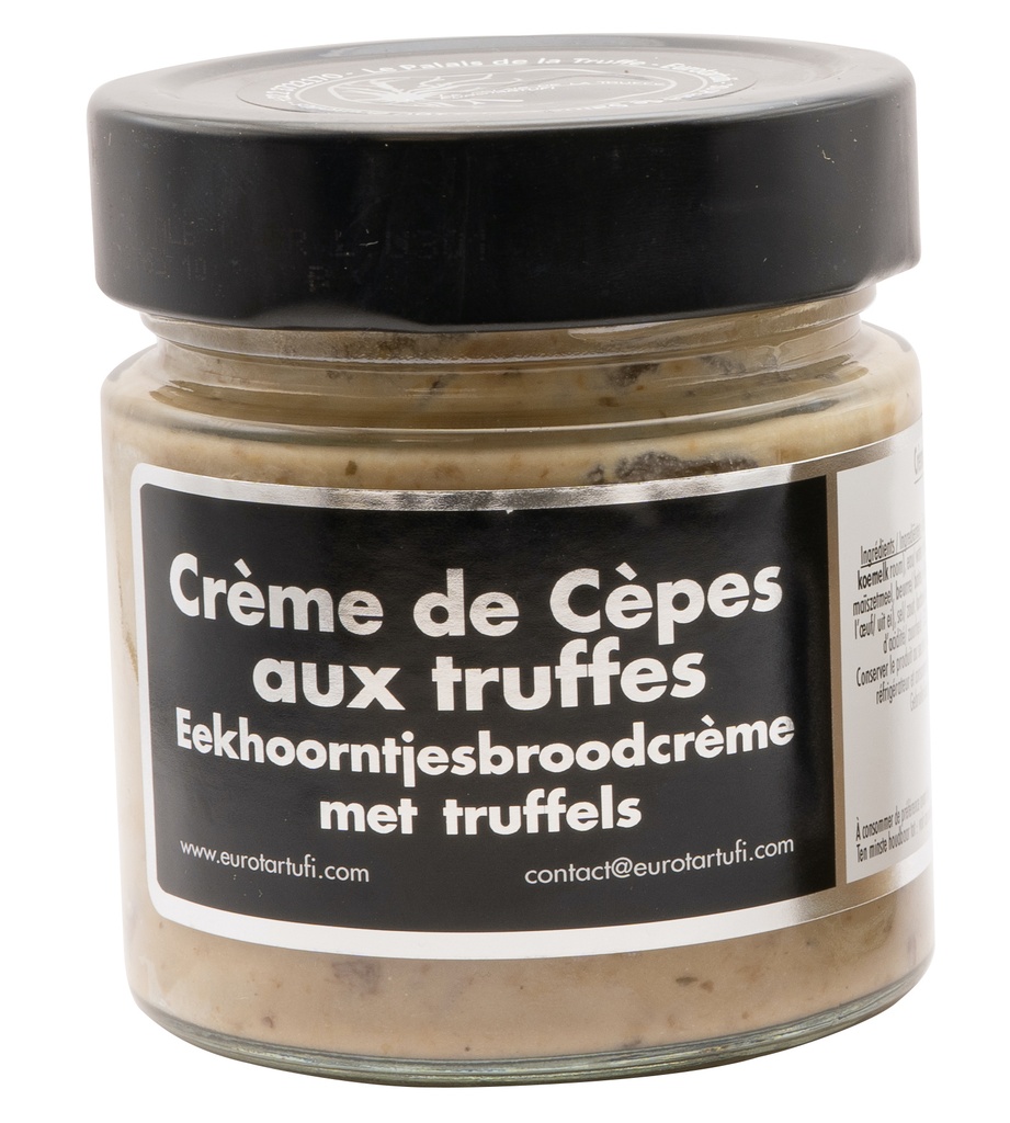 Eekhoorntjesbroodcrème met truffels / 180gr