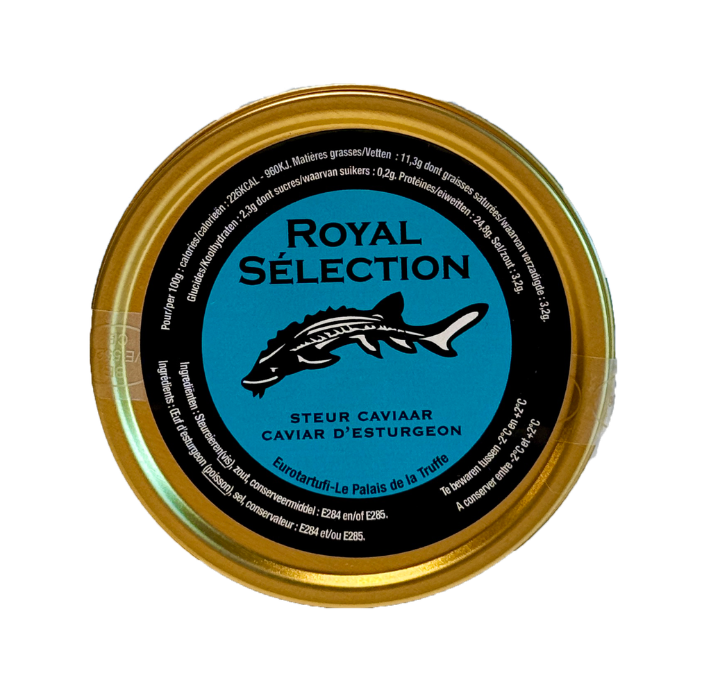 Kaviaar steur klassieke selectie 125gr