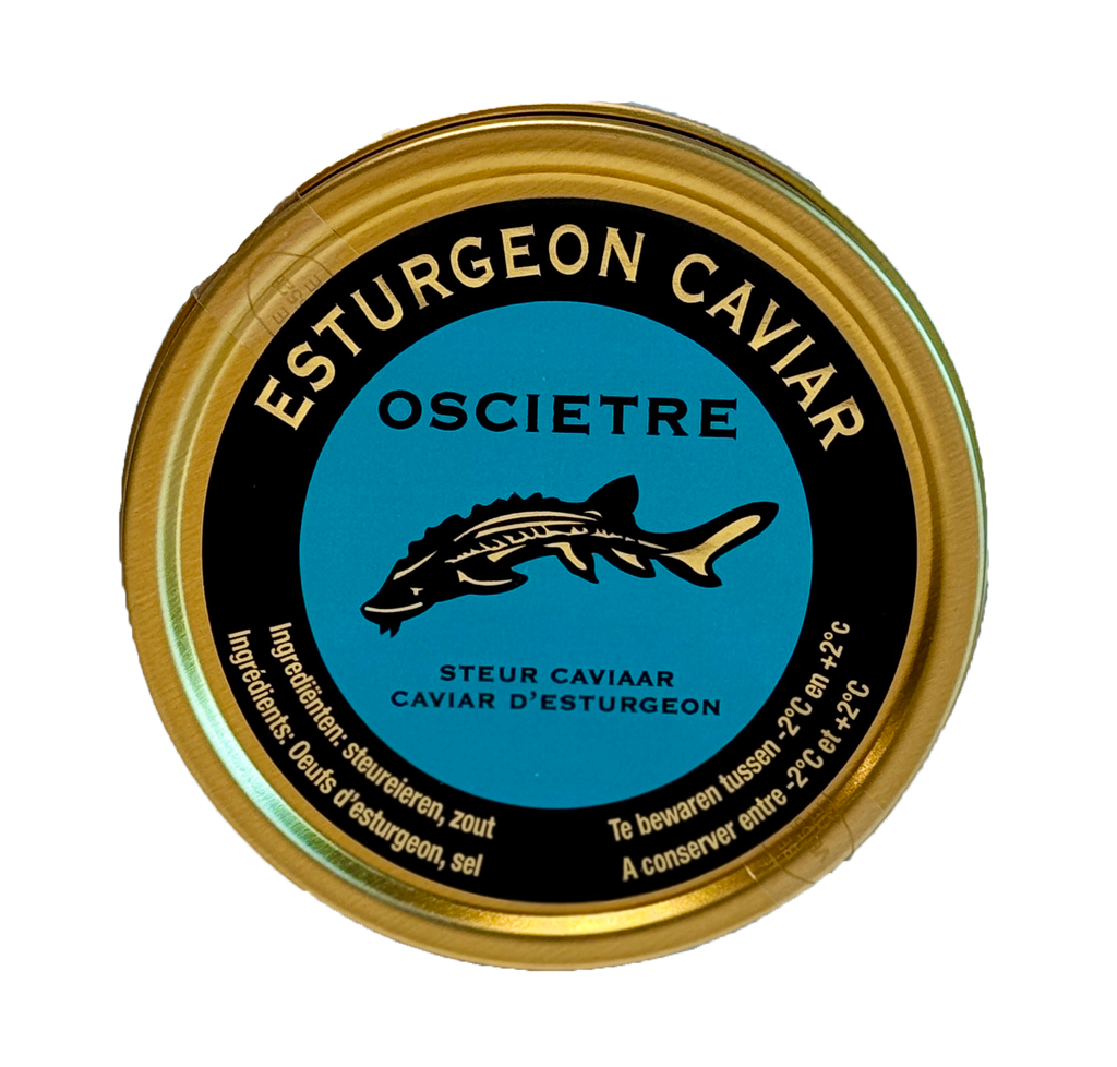 Oscietra sturgeon caviar imperial Gold 50g