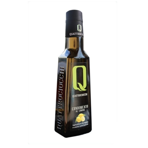 [Ha/quci] Huile olive e.v. Bio Quattrociocchi aromatisée au citron 250ml L. 2406402 09/2025