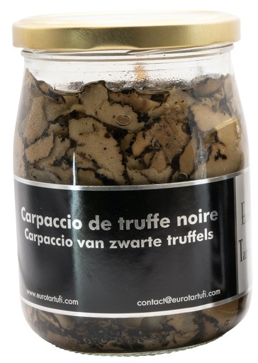 [T/c450] Zwarte zomertruffelcarpaccio / 450gr