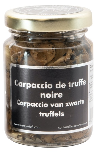 [T/c80] Zwarte zomertruffelcarpaccio / 80gr